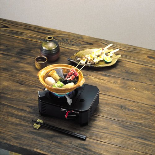 ZOJIRUSHI 火膳 ポータブルミニコンロ ダークブルー GL-BA21-AM