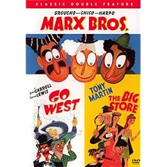Classic Double Feature Groucho-Chico-Harpo Marx Bros. Go West The Big Store