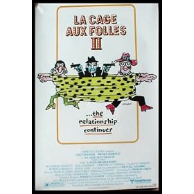 Bird Cage 2 La Cage Aux Folles Original Movie Art Framed Poster Print - 27