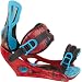 Rossignol Cage V2 Snowboard Bindings Red/Blue Sz M/L