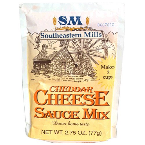 Southeastern Mills Cheddar Cheese Sauce Mix, 2.75-Ounce Packages (Pack of 24)