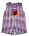 ZU Petit Ami Newborn/Infant Boys Pail and Shovel Seersucker Sunsuit Romper