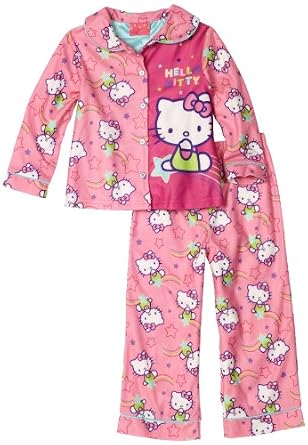 AME Sleepwear Toddler Girls Hello Kitty Shooting Star 2 Piece Set