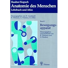 Anatomie des Menschen, in 4 Bdn., Bd.1, Bewegungsapparat