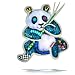 Panda with Bamboo Pin from the Artazia Collection #757 NP