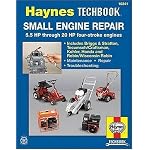 Small Engine Repair: 5.5 HP Thru 20 HP Four Stroke Engines (Haynes Manuals) book cover