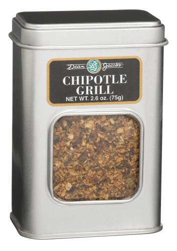 Dean Jacobs Chipotle Grill, 2.6-Ounce Tins (Pack of 6) by Dean Jacobs