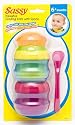 Sassy Insulated Feeding Pots with Spoon