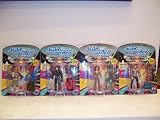 Star Trek Next Generation Set of 4 Action Figures: Borg, Romulan, Lieutenant Commander Deanna Troi, and Ferengi