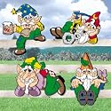 Pattern for Gnome Fence Sitters Set