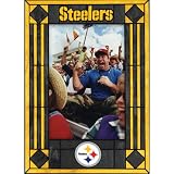 Pittsburgh Steelers Art Glass Frame
