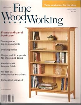 Taunton's FINE WOODWORKING MAGAZINE February 2003 No. 161 ...