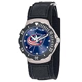Columbus Blue Jackets Velcro Band Agent Series Watch