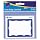 Avery Border Name Badge Label Pad, Blue, 40 Labels (45144)