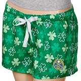 NCAA Denver Nuggets Ladies Kelly Green Colleen Boxer Shorts (Small)