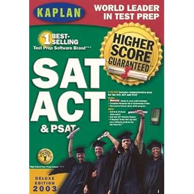 Kaplan Higher Score SAT, ACT, PSAT Deluxe 2003