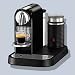 Nespresso D120-US-BK-NE CitiZ Automatic Single-Serve Espresso Maker and Milk Frother, Limousine Black