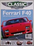 Classic & Sports Car, March 2002, Vol. 20 No. 12 (Ferrari F40 - Simply Awesome, Jaguar XK120, Bugatti T35, Hillman Imp, Downton, Aston estates)