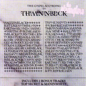 CD-Charts  Music : The Gospel According to the Meninblack