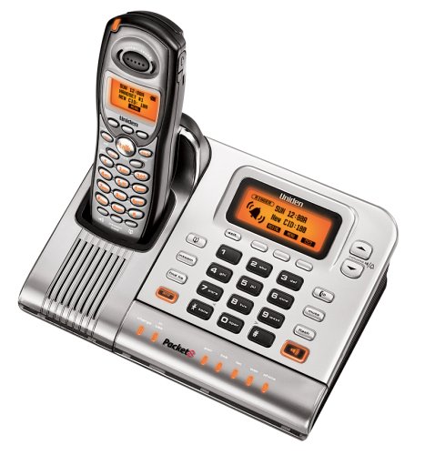 Uniden UIP165P Packet8 Compatible 5.8 GHz Digital VoIP Internet Telephone with Speaker Phone