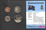 M�nzen f�r Sammler Kaiman-Inseln Satz : 1 Cent bis 25 Cent (kompl. Ausg.) Stempelglanz 2002 Kursm�nzensatz