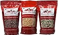 Hoosier Hill Farm All American Gourmet Popcorn Set, Red/White/Blue, 4.5 Pound