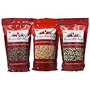 Hoosier Hill Farm All American Gourmet Popcorn Set, Red/White/Blue, 4.5 Pound