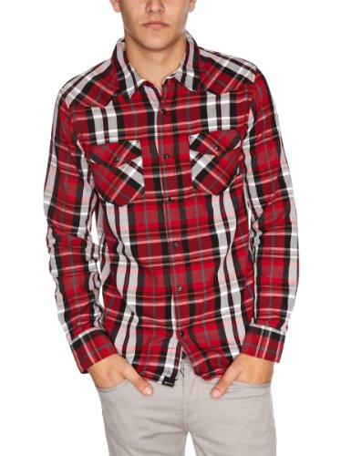 VANS Herren Hemd WILLITS, rio red plaid, M Preisvergleich