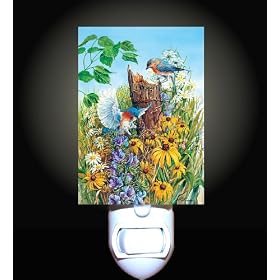 Bluebird Nest Decorative Night Light