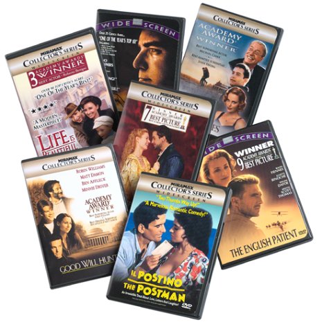 Miramax Award Winners Collection (Shakespeare in Love/The English Patient/Good Will Hunting/Sling Blade/The Cider House Rules/Life is Beautiful/Il Postino) - Amazon.com Exclusive
