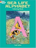 Sea Life Alphabet Coloring Book
