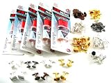 Variety DIY Cufflink Craft Kit : 70 Settings & 5 Glues