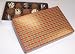 Scott's Cakes Cocoa Covered Dark & White and Dark & White Chocolate Truffles 1 Pound Christmas Plaid Box