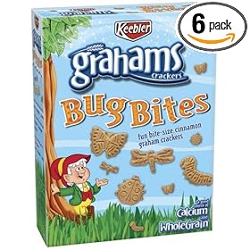 Keebler Graham Bug Bites 11-Ounce Boxes (Pack of 6)