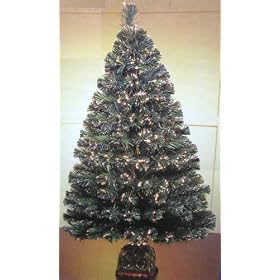 4Ft. Fiber Optic Artificial Christmas Tree
