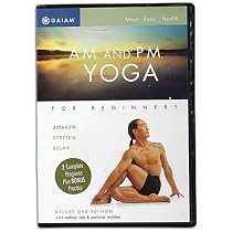 Gaiam AM/PM Yoga For Beginners DVD 2-Pack ( Beginner )