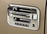 Wade Door Handle and Base Surround Covers Set - Chrome, for the 2006 Ford F-150