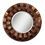 IMAGE OF Arvada Wall Mirror With Painted Layers