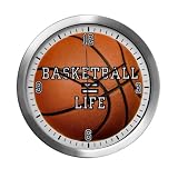 Modern Wall Clock Basketball Equals Life