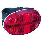 Cateye TL-LD500-R LED Bicycle Tail and Safety Light (Red) by Cateye
