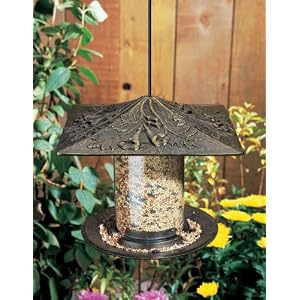 6 Inch Trumpet VineTube Feeder, French Bronze by 