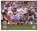 Eli Manning Autographed/Hand Signed New York Giants SBXLII 16x20 Photo with Scramble Inscription