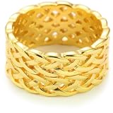 gorjana Lenox Gold-Tone Matte Finish Braided D