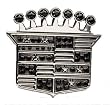 Silver Star "Rhinestone Shield" Metal Logo Belt Buckle