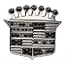 Silver Star "Rhinestone Shield" Metal Logo Belt Buckle