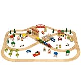 Bigjigs Town & Country Train Set