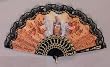 Religious Fan - Our Lady of Providence - Black - 19in. - Folding - Hand Made - Imported from Spain