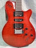 Godin XTSA Solid Body 3-Voice Electric Guitar (Dark Trans Red)