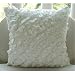 Ruffles In Love - Throw Pillow Covers - Crushed Silk Pillow Cover with Frills