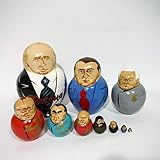 ソ連・ロシアの指導者マトリョーシカ(10ピース)